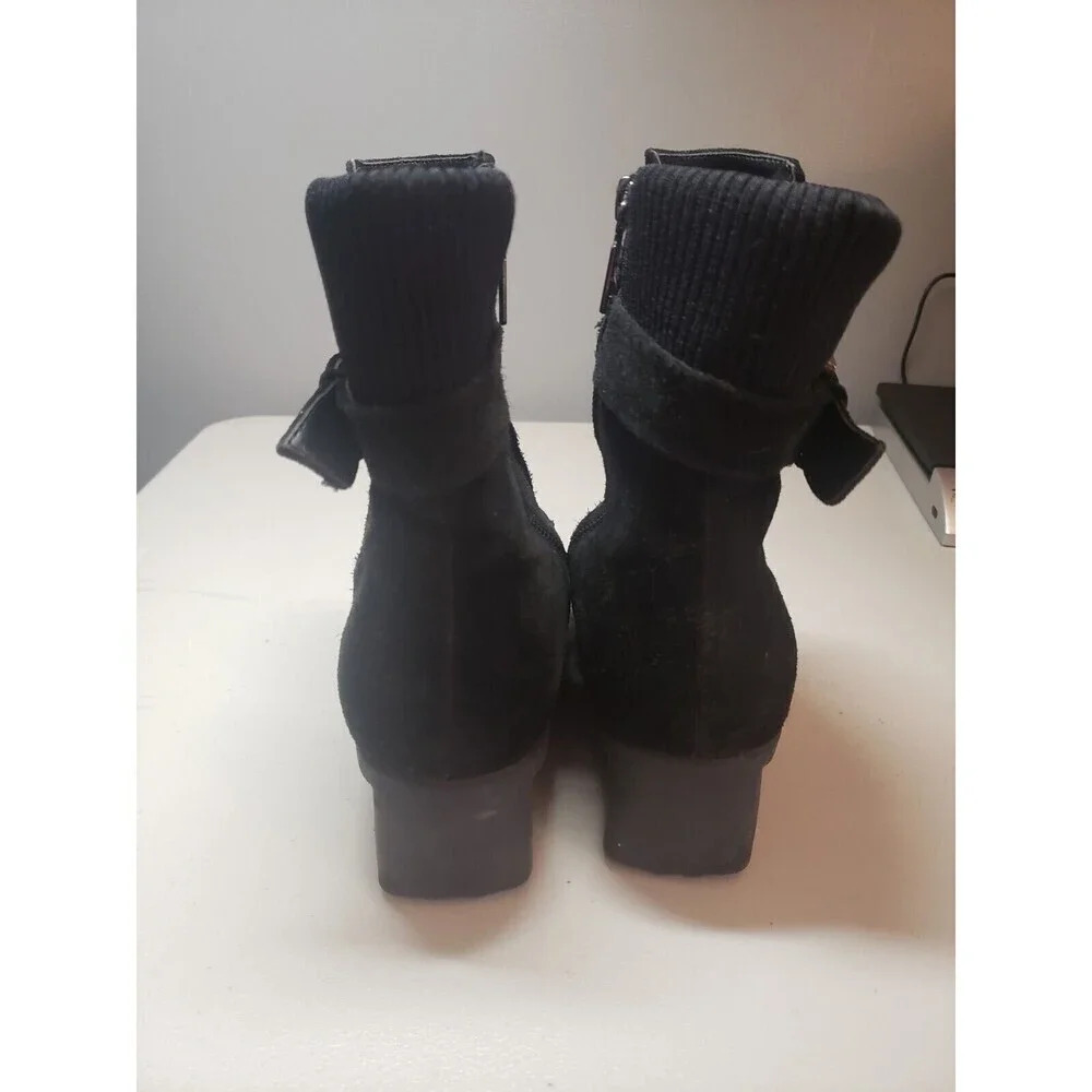 Blondo Suede Wedge Bootie Women's Size 7 - Picture 5 of 7
